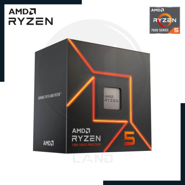 procesador amd ryzen 5 7600 6 núcleos 12 hilos am5
