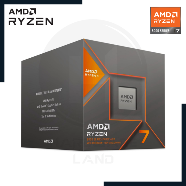 procesador amd ryzen 7 8700g 8 núcleos 16 hilos g. integrados am5