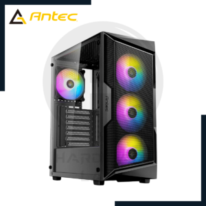 case antec ax61 elite mesh black s/ fuente 4 ventiladores argb 1