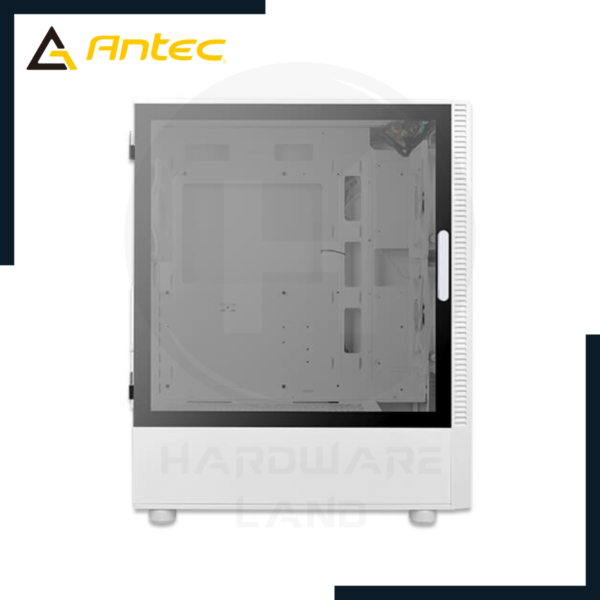 case antec nx410 mesh white s/ fuente 2 fan 140mm argb + 1 fan 120mm argb 6