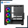 case antryx fx-750 black argb s/ fuente 4 ventiladores argb 5