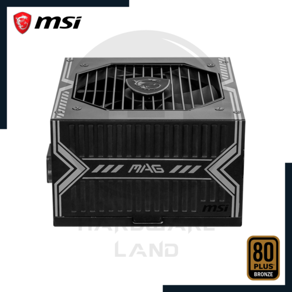 fuente de poder msi mag a750bn pcie 5.0 80 plus bronze 750w 2