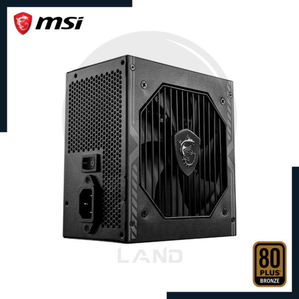 fuente de poder msi mag a750bn pcie 5.0 80 plus bronze 750w 4
