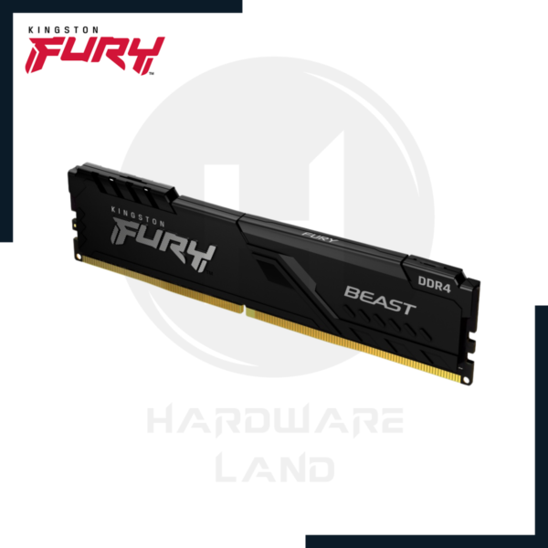 memoria ram kingston fury beast 8gb ddr4 3200 mhz cl16 2