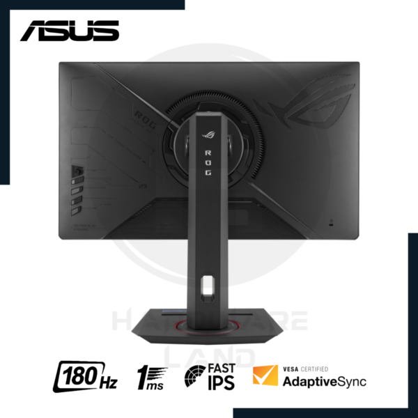 monitor gaming asus rog strix xg259cs 24.5" 1920x1080 fhd ips 180hz 1ms hdmi displayport adaptive sync 4