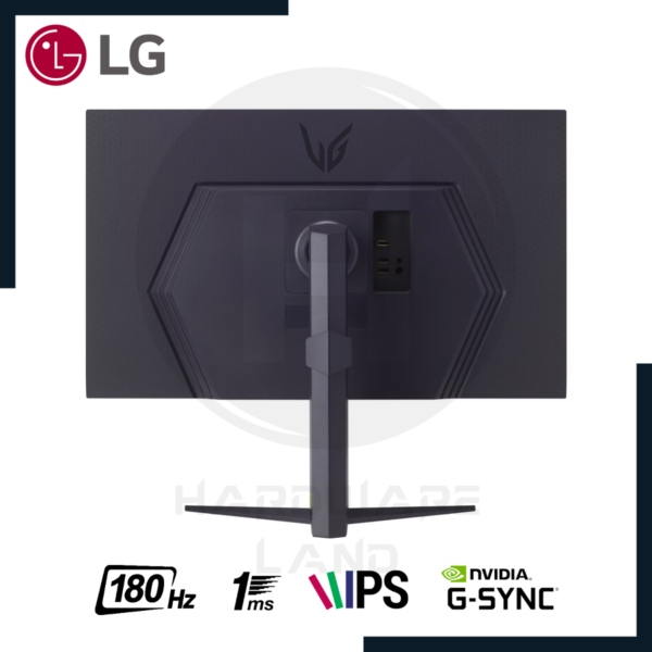 monitor gaming lg ultragear 27gs75q-b 27" 2560x1440 qhd ips 180hz 1ms hdmi displayport nvidia gsync 5