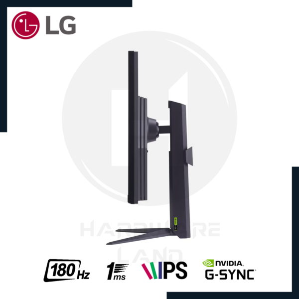 monitor gaming lg ultragear 27gs75q-b 27" 2560x1440 qhd ips 180hz 1ms hdmi displayport nvidia gsync 6