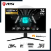 monitor gaming msi g2412f 24" 1920x1080 fhd rapid ips 180hz 1ms hdmi displayport adaptive sync 1