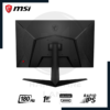 monitor gaming msi g2412f 24" 1920x1080 fhd rapid ips 180hz 1ms hdmi displayport adaptive sync 4