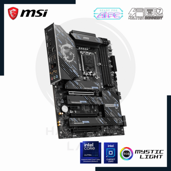 MSI Z890 GAMING PLUS WIFI DDR5 3 msi z890 gaming plus wifi ddr5 3
