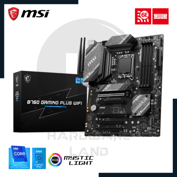 placa madre msi b760 gaming plus wifi ddr5 lga 1700 1