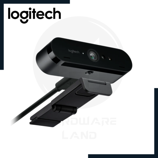 cámara web logitech brio ultra hd 4k 3
