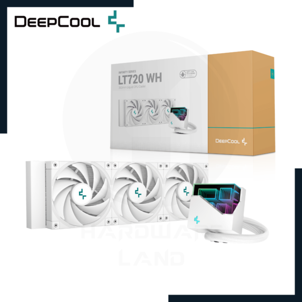 enfriamiento liquido deepcool lt720 white 1