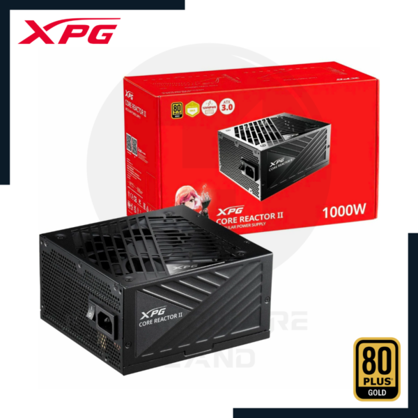 FUENTE DE PODER XPG CORE REACTOR II ATX 3.0 1000W 80 PLUS GOLD MODULAR