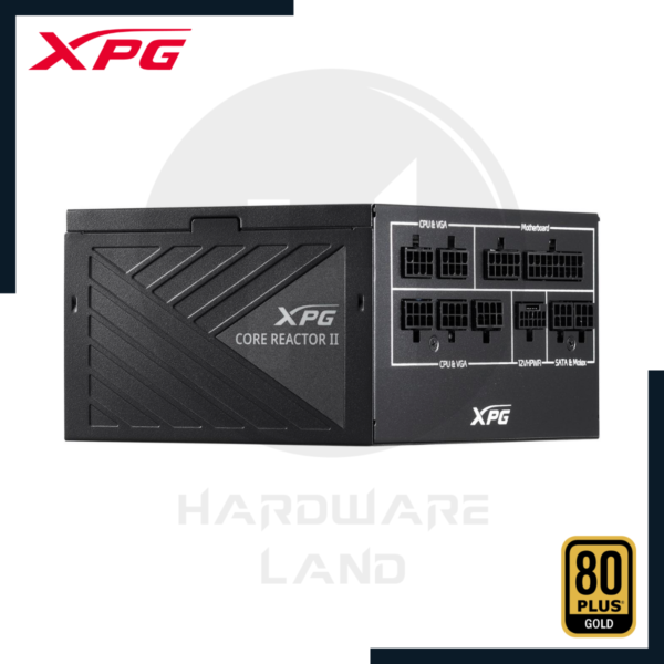 fuente xpg core reactor ii 850w 80 plus gold 3