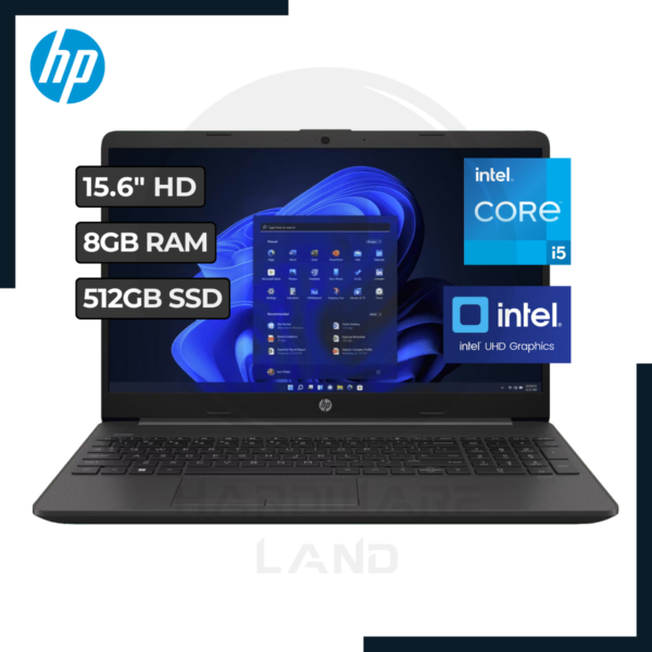 laptop hp 250 g9 hd 15.6 core i5 1
