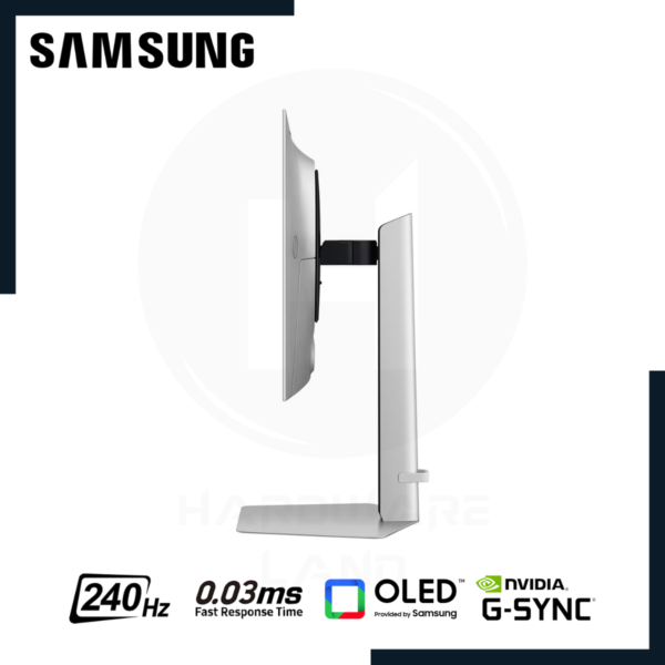 MONITOR GAMING SAMSUNG ODYSSEY OLED G6 27" 2560x1440 QHD OLED 240HZ 0.03MS HDMI DISPLAYPORT NVIDIA GSYNC