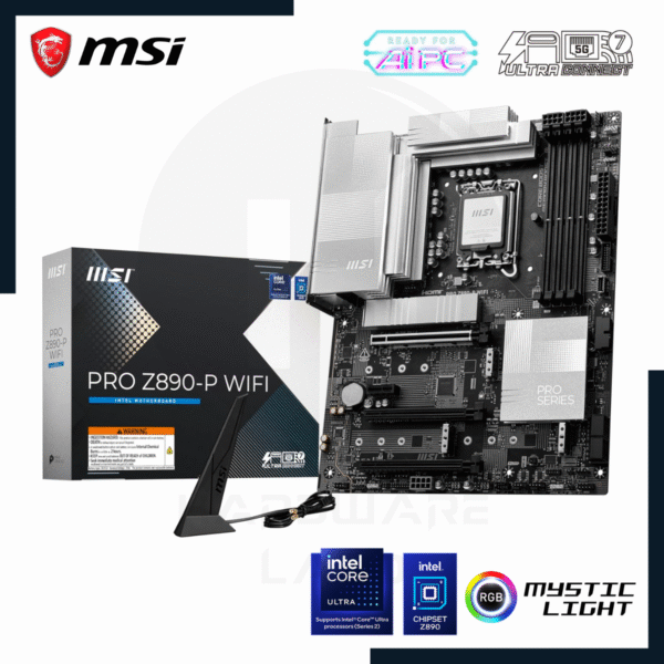 MSI PRO Z890-P WIFI DDR5 1 msi pro z890-p wifi ddr5