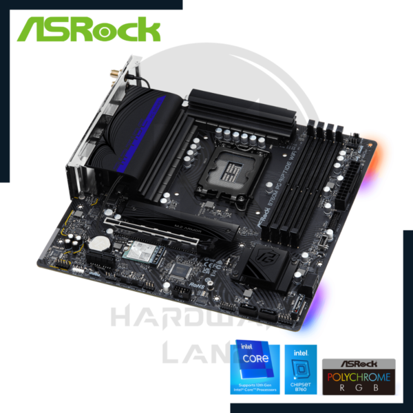 placa madre asrock b760m pg riptide wifi d5 3