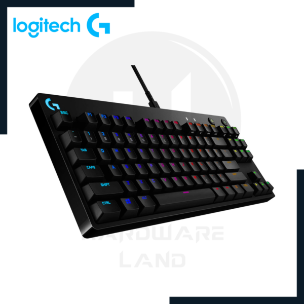 teclado gaming mecánico logitech g pro rgb 3