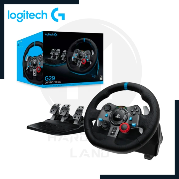 timon con pedal logitech g g29 racing wheel black 1