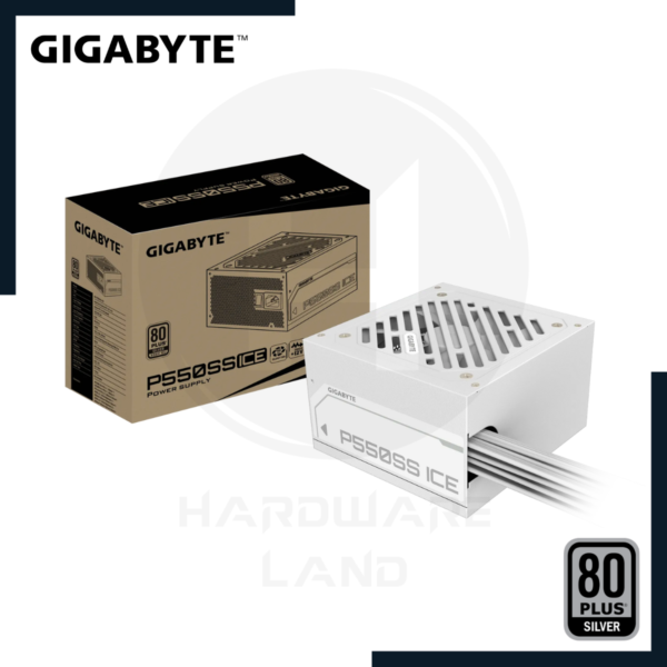 fuente gigabyte p550ss ice 80 plus silver 550w 1