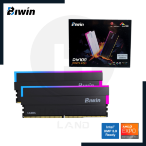 memoria ram biwin dw100 black rgb 32gb (2x16gb) ddr5 6000mhz cl30 1