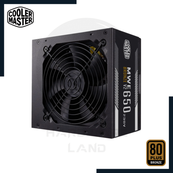 COOLER MASTER MWE V2 230V 650 80 PLUS BRONZE 650W 3 cooler master mwe v2 230v 650 80 plus bronze 3