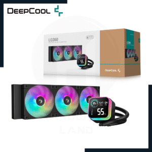 DEEPCOOL LQ360 ARGB BLACK 1 deepcool lq360 argb