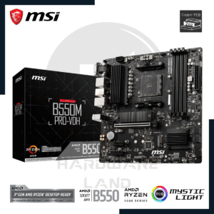 MSI B550M PRO-VDH 1 msi b550m pro-vdh ddr4