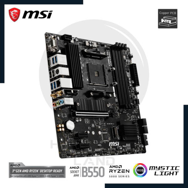 MSI B550M PRO-VDH WIFI 3 msi b550m pro-vdh wifi ddr4 3