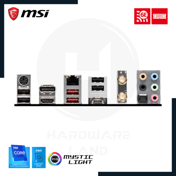 MSI B760 GAMING PLUS WIFI DDR5 4 msi b760 gaming plus wifi ddr5 4