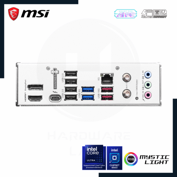 msi b860 gaming plus wifi ddr5 4