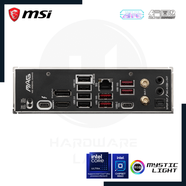 msi mag b860 tomahawk wifi ddr5 4