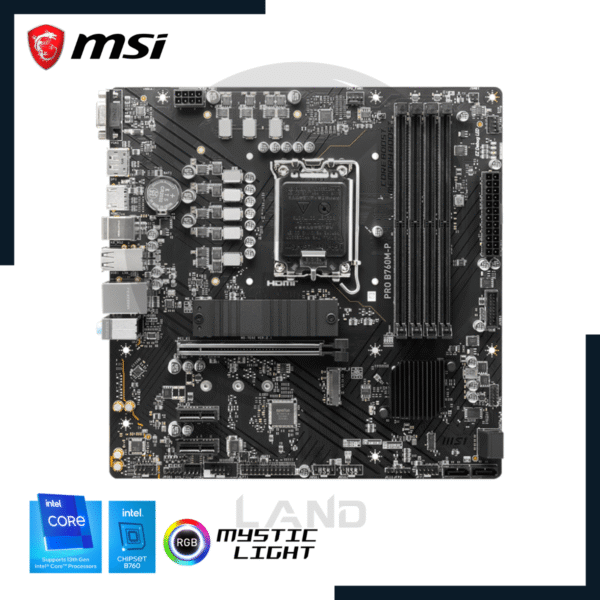 MSI PRO B760M-P DDR5 2 msi pro b760m-p ddr5 2