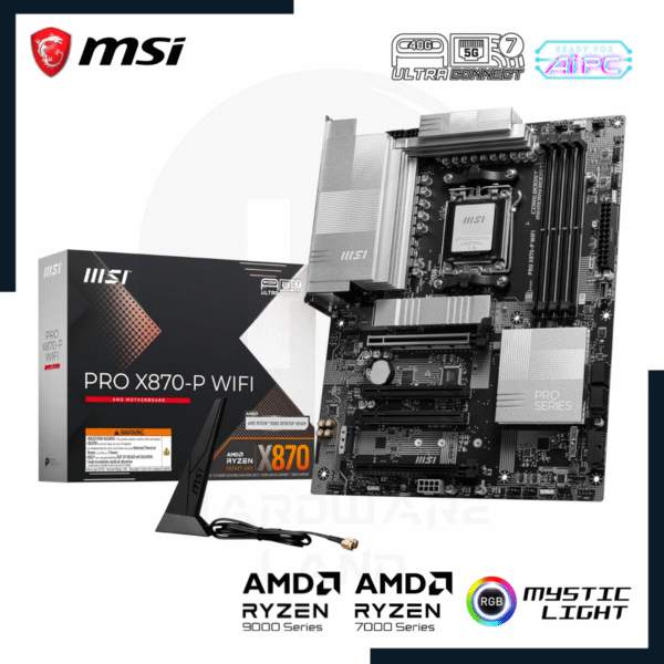 MSI PRO X870-P WIFI 1 msi pro x870-p wifi