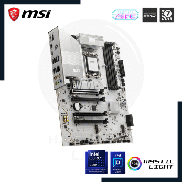 MSI PRO Z890-S WIFI WHITE DDR5 3 msi pro z890-s wifi white ddr5 3