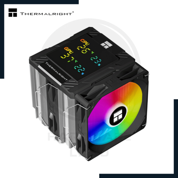 THERMALRIGHT PEERLESS ASSASSIN 120 DIGITAL BLACK ARGB 1 thermalright peerless assassin 120 digital black argb