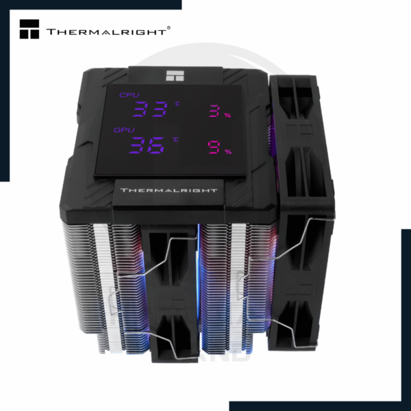 THERMALRIGHT PEERLESS ASSASSIN 120 DIGITAL BLACK ARGB 4 thermalright peerless assassin 120 digital black argb 4