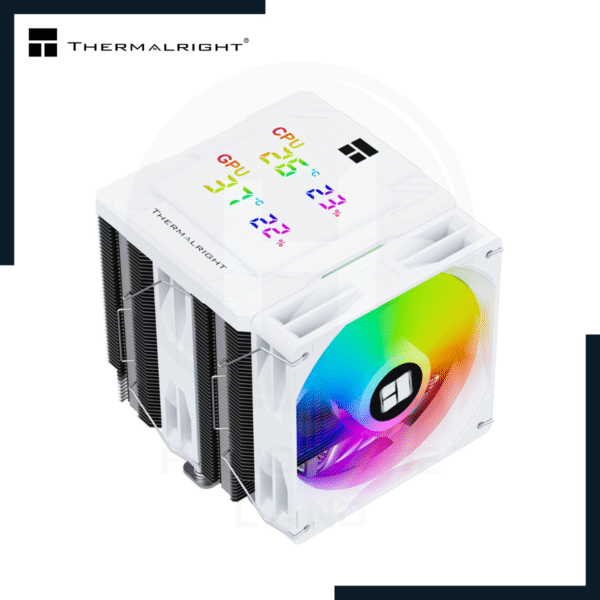 THERMALRIGHT PEERLESS ASSASSIN 120 DIGITAL WHITE ARGB 1 thermalright peerless assassin 120 digital white argb