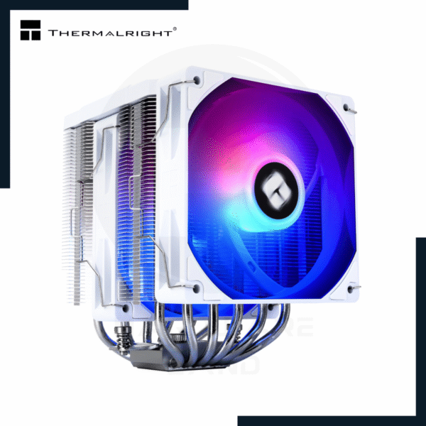 THERMALRIGHT PEERLESS ASSASSIN 120 DIGITAL WHITE ARGB 2 thermalright peerless assassin 120 digital white argb 2