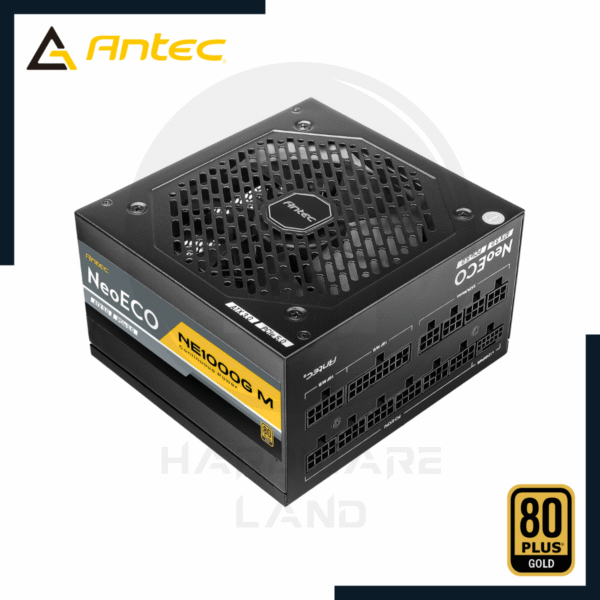 ANTEC NEOECO NE1000G PCIE 5.0 80 PLUS GOLD 1000W 4 antec neoeco ne1000g pcie 5.0 4