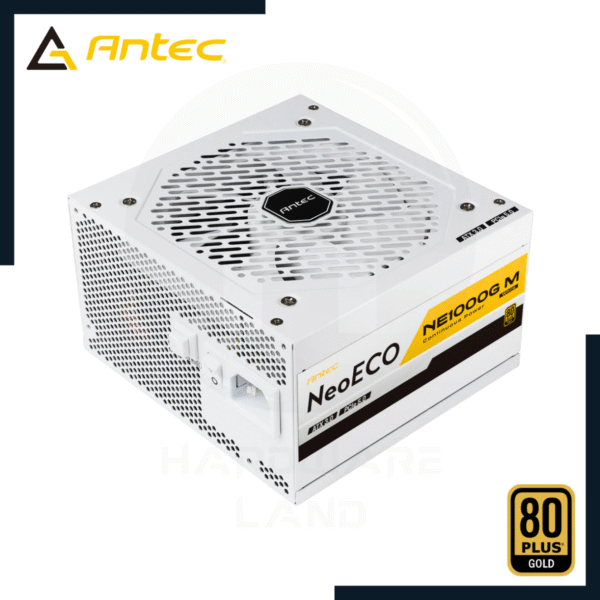 ANTEC NEOECO NE1000G WHITE 80 PLUS GOLD 1000W 3 antec neoeco ne1000g white 3