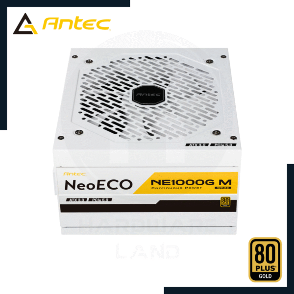 ANTEC NEOECO NE1000G WHITE 80 PLUS GOLD 1000W 5 antec neoeco ne1000g white 5