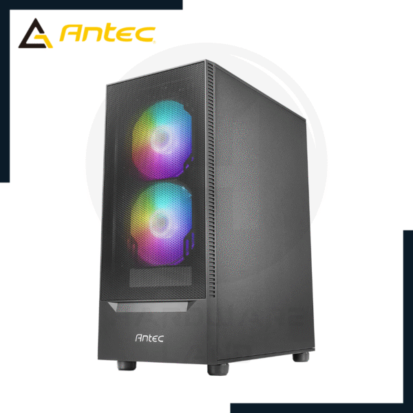ANTEC NX410 MESH BLACK ARGB 6 case antec nx410 black 6