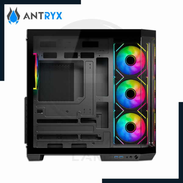 case antryx fx 800 black argb 4