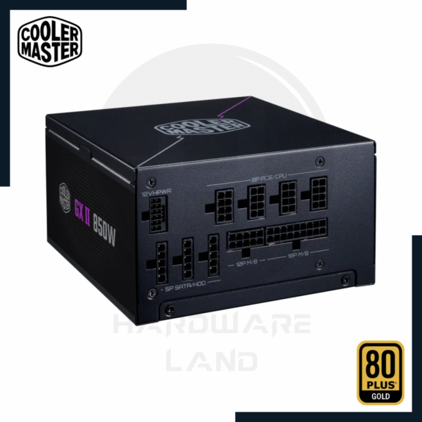 COOLER MASTER GX II 80 PLUS GOLD 850W 2 cooler master gx ii atx 3.0 80 plus gold modular 2