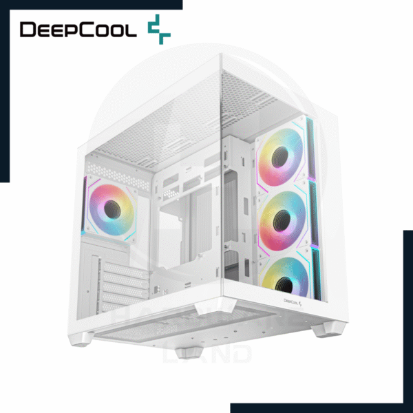 DEEPCOOL CG530 4F WHITE ARGB 3 case deepcool cg530 4f white argb 3